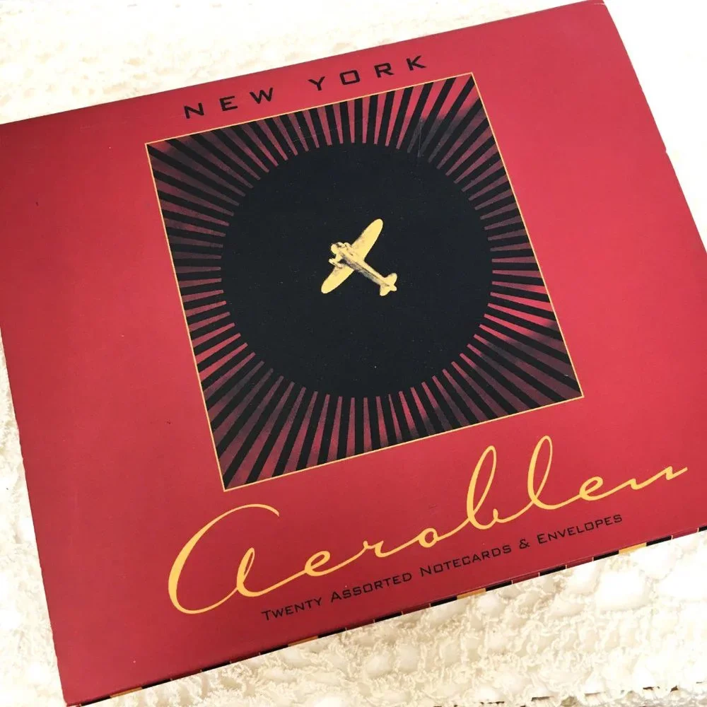 Aerobleu Blank New York Cards – August 1, 1997